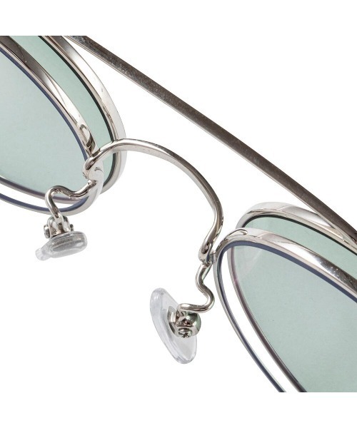 CALEE（キャリー）の「FLIP UP TYPE CIRCLE METAL GLASSES ＜EXCLUSIVE＞（メガネ・メンズ・シルバー系その他2/シルバー系その他/シルバー系その他3・FREE）」の8枚目の写真