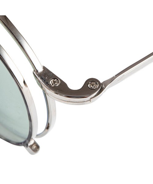 CALEE（キャリー）の「FLIP UP TYPE CIRCLE METAL GLASSES ＜EXCLUSIVE＞（メガネ・メンズ・シルバー系その他2/シルバー系その他/シルバー系その他3・FREE）」の9枚目の写真