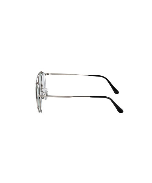 CALEE（キャリー）の「FLIP UP TYPE CIRCLE METAL GLASSES ＜EXCLUSIVE＞（メガネ・メンズ・シルバー系その他2/シルバー系その他/シルバー系その他3・FREE）」の6枚目の写真