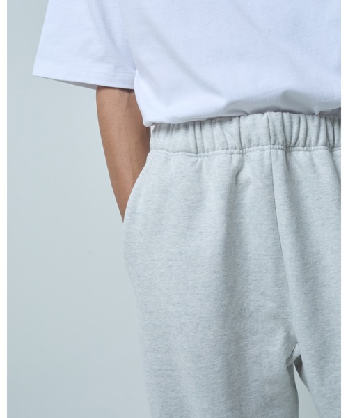 COMMON BASE(コモンベース)の「NO MONEY WIDE SWEATPANTS | BOKUNOU COMMON(スウェットパンツ・メンズ・ブラック/ヘザーグレー・L-XL/S-M)」の18枚目の写真