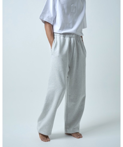COMMON BASE(コモンベース)の「NO MONEY WIDE SWEATPANTS | BOKUNOU COMMON(スウェットパンツ・メンズ・ブラック/ヘザーグレー・L-XL/S-M)」の14枚目の写真