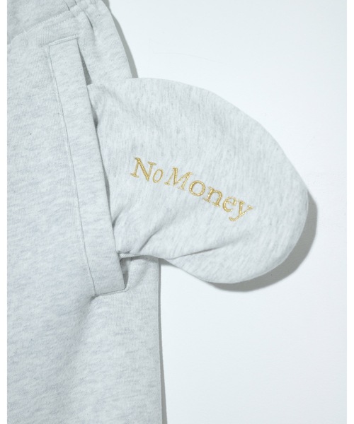 COMMON BASE(コモンベース)の「NO MONEY WIDE SWEATPANTS | BOKUNOU COMMON(スウェットパンツ・メンズ・ブラック/ヘザーグレー・L-XL/S-M)」の12枚目の写真