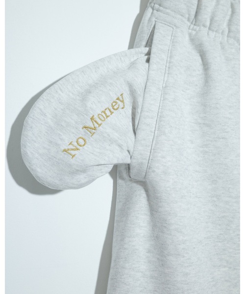 COMMON BASE(コモンベース)の「NO MONEY WIDE SWEATPANTS | BOKUNOU COMMON(スウェットパンツ・メンズ・ブラック/ヘザーグレー・L-XL/S-M)」の11枚目の写真
