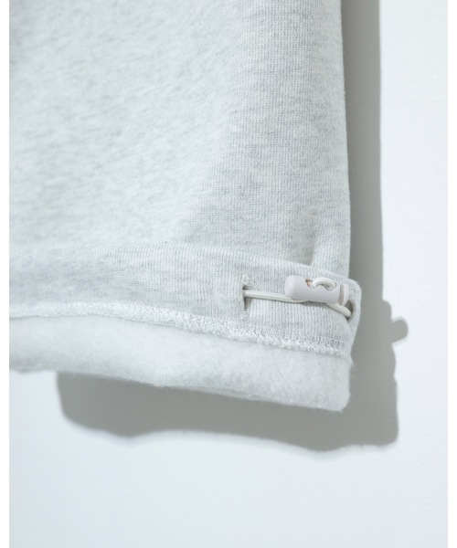 COMMON BASE(コモンベース)の「NO MONEY WIDE SWEATPANTS | BOKUNOU COMMON(スウェットパンツ・メンズ・ブラック/ヘザーグレー・L-XL/S-M)」の4枚目の写真