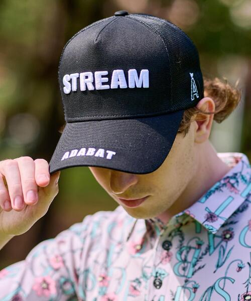 ADABAT STREAM（アダバットストリーム）の「STREAMメッシュキャップ（キャップ・メンズ・ホワイト系/ブラック/レッド系1/ネイビー・00）」の16枚目の写真