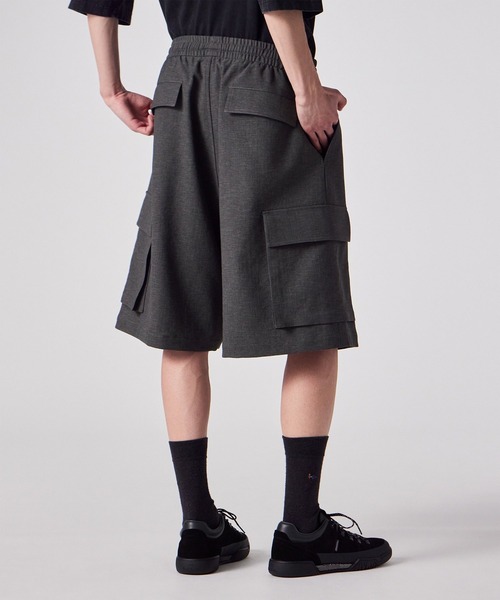 PS Paul Smith(ピーエスポールスミス)の「RIRANCHA(R) カーゴショーツ / 162754 EXS02(その他パンツ・メンズ・ダークグレー/カーキブラウン/ブラック・LARGE/MEDIUM/SMALL)」の5枚目の写真