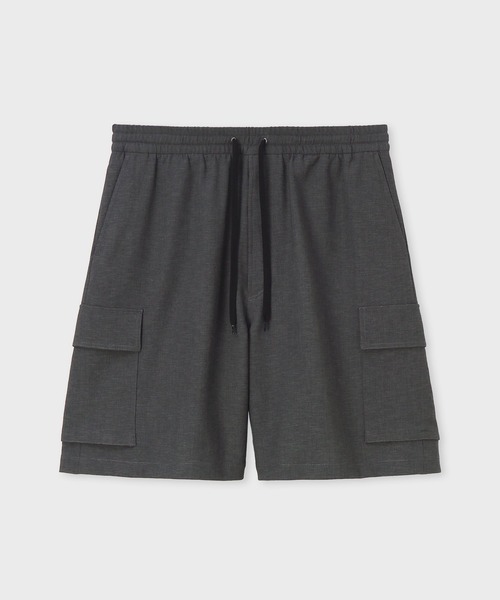 PS Paul Smith(ピーエスポールスミス)の「RIRANCHA(R) カーゴショーツ / 162754 EXS02(その他パンツ・メンズ・ダークグレー/カーキブラウン/ブラック・LARGE/MEDIUM/SMALL)」の7枚目の写真