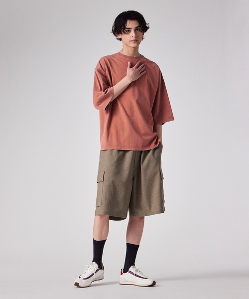 PS Paul Smith(ピーエスポールスミス)の「RIRANCHA(R) カーゴショーツ / 162754 EXS02(その他パンツ・メンズ・ダークグレー/カーキブラウン/ブラック・LARGE/MEDIUM/SMALL)」の22枚目の写真
