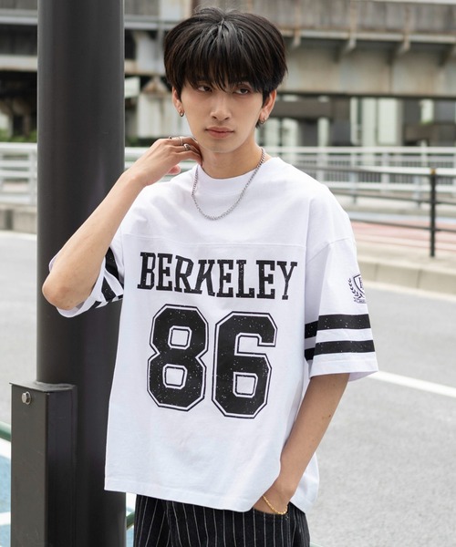 WEGO(ウィゴー)の「WEGO/【26年春夏新作】ナンバリングTシャツ(Tシャツ/カットソー・メンズ・レッド/ブラック/ネイビー/ホワイト・MEDIUM/LARGE)」の17枚目の写真