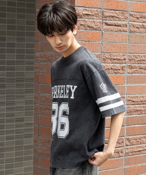 WEGO(ウィゴー)の「WEGO/【26年春夏新作】ナンバリングTシャツ(Tシャツ/カットソー・メンズ・レッド/ブラック/ネイビー/ホワイト・MEDIUM/LARGE)」の22枚目の写真