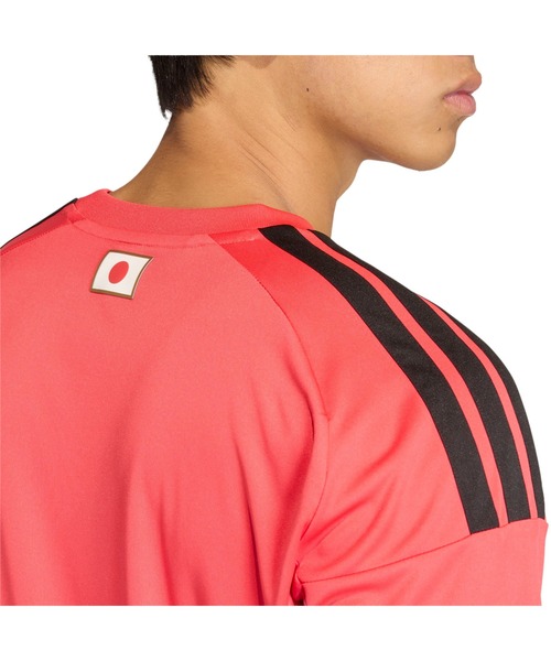 adidas(アディダス)の「アディダス サッカー日本代表 2026 ホーム レプリカ ゴールキーパー ユニフォーム 長袖(Tシャツ/カットソー・メンズ・レッド・4L/S/M/L/LL/3L)」の3枚目の写真