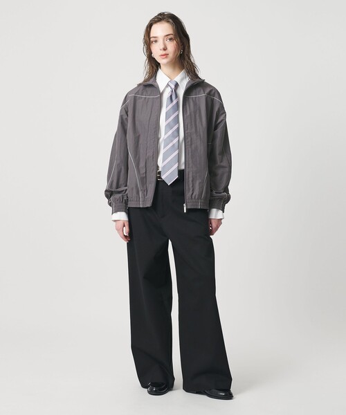 ER(イーアール)の「<ER>チノ ワイド パンツ(その他パンツ・レディース・ベージュ/ブラック/ナチュラル・S/M)」の12枚目の写真