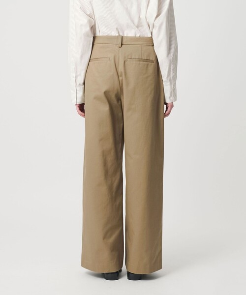 ER(イーアール)の「<ER>チノ ワイド パンツ(その他パンツ・レディース・ベージュ/ブラック/ナチュラル・S/M)」の18枚目の写真