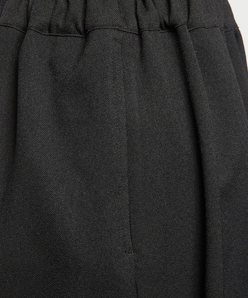 gomme(ゴム)の「ウーリーライクタックパンツ(その他パンツ・レディース・カーキ/ブラック/チャコールグレー・MEDIUM)」の21枚目の写真