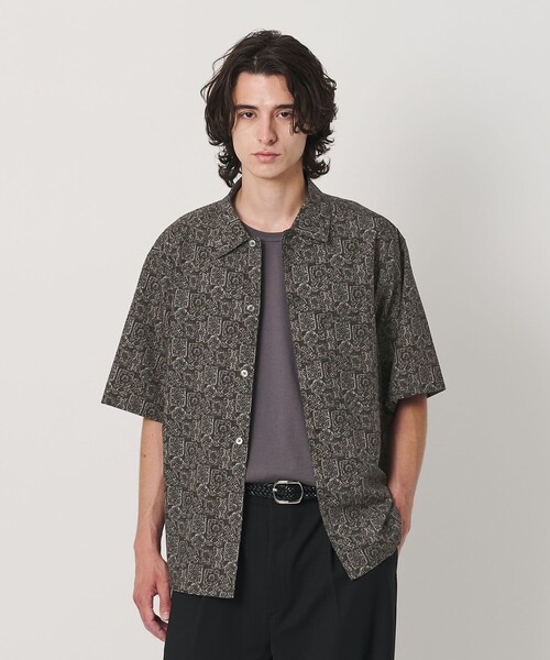 BEAUTY&YOUTH UNITED ARROWS(ビューティーアンドユースユナイテッドアローズ)の「ロンシャン モダン バティック キャンプカラー シャツ GRANDE型(シャツ/ブラウス・メンズ・ダークグリーン・L/XL/M/S)」の16枚目の写真