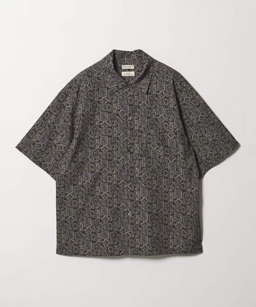BEAUTY&YOUTH UNITED ARROWS(ビューティーアンドユースユナイテッドアローズ)の「ロンシャン モダン バティック キャンプカラー シャツ GRANDE型(シャツ/ブラウス・メンズ・ダークグリーン・L/XL/M/S)」の5枚目の写真