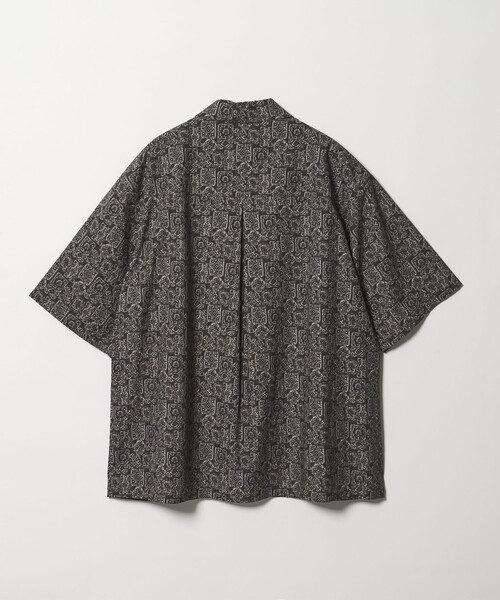 BEAUTY&YOUTH UNITED ARROWS(ビューティーアンドユースユナイテッドアローズ)の「ロンシャン モダン バティック キャンプカラー シャツ GRANDE型(シャツ/ブラウス・メンズ・ダークグリーン・L/XL/M/S)」の6枚目の写真