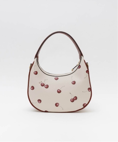 RANDA(ランダ)の「【Cherry&Strawberry】2WAY ハーフムーンショルダーバッグ(ショルダーバッグ・レディース・ブラック/アイボリー/ピンク・FREE)」の18枚目の写真