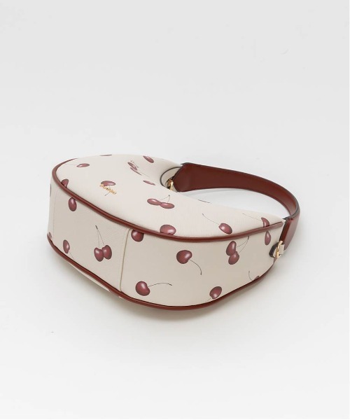 RANDA(ランダ)の「【Cherry&Strawberry】2WAY ハーフムーンショルダーバッグ(ショルダーバッグ・レディース・ブラック/アイボリー/ピンク・FREE)」の19枚目の写真