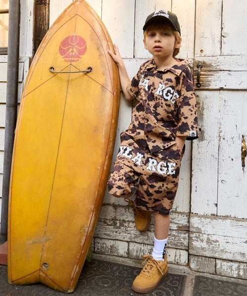 XLARGE KIDS（エクストララージキッズ）の「アニマル総柄 ハーフパンツ（その他パンツ・キッズ・チャコール/ベージュ・140cm/90cm/100cm/110cm/120cm/130cm）」の16枚目の写真