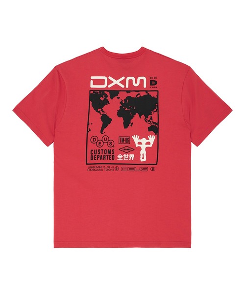 DEUS EX MACHINA(デウスエクスマキナ)の「DEPARTED TEE(Tシャツ/カットソー・メンズ・ホワイト/レッド・M/L)」の9枚目の写真