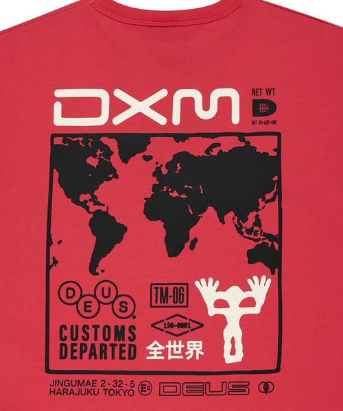 DEUS EX MACHINA(デウスエクスマキナ)の「DEPARTED TEE(Tシャツ/カットソー・メンズ・ホワイト/レッド・M/L)」の10枚目の写真