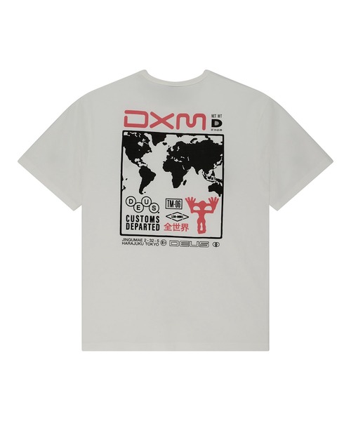 DEUS EX MACHINA(デウスエクスマキナ)の「DEPARTED TEE(Tシャツ/カットソー・メンズ・ホワイト/レッド・M/L)」の11枚目の写真