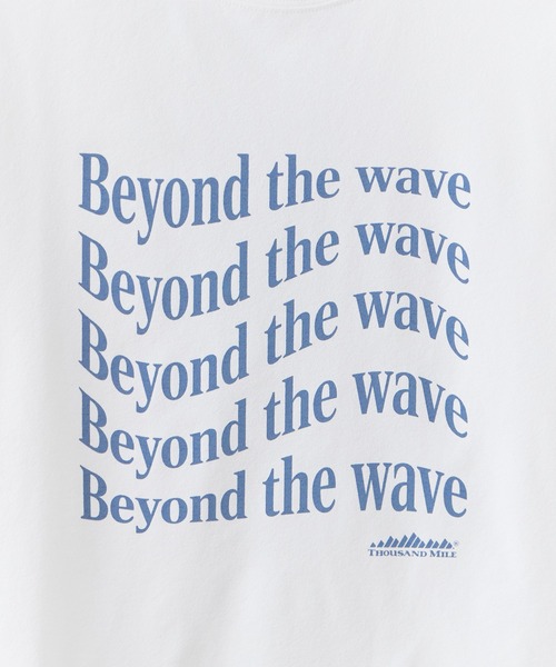 THOUSAND MILE(サウザンドマイル)の「THOUSAND MILE/サウザンドマイル SHORT SLEEVE COMPACT PRINT T-SHIRT 秋 秋服 2026年秋冬(Tシャツ/カットソー・レディース・ホワイト/ブラック/ブラウン・FREE)」の7枚目の写真