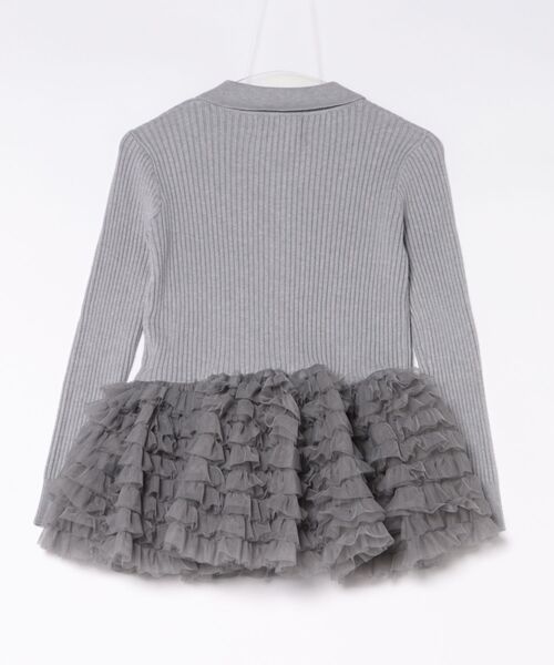 LADYM(ラディム)の「【LADYM】Polo Tulle Peplum Knit(ニット/セーター・レディース・グレー/アイボリー・FREE)」の17枚目の写真