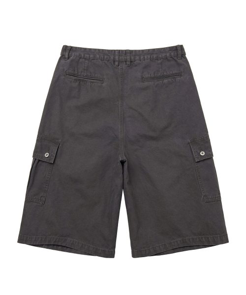 LXT（エルエックスティー）の「ウォッシュドコットンワイドカーゴバミューダパンツ[チャコール]（その他パンツ・レディース・その他・XX-LARGE/SMALL/MEDIUM/LARGE/X-LARGE）」の8枚目の写真