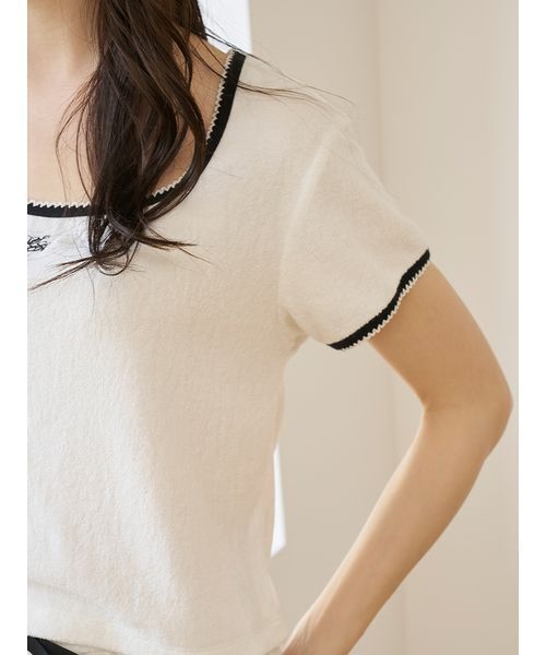 SNIDEL HOME（スナイデルホーム）の「【WEB限定】【セット商品】【SorbetLight】【接触冷感】パイルセットアップ（ルームウェア/パジャマ・レディース・ネイビー/グレー/サックスブルー/ライトピンク/アイボリー・F）」の16枚目の写真
