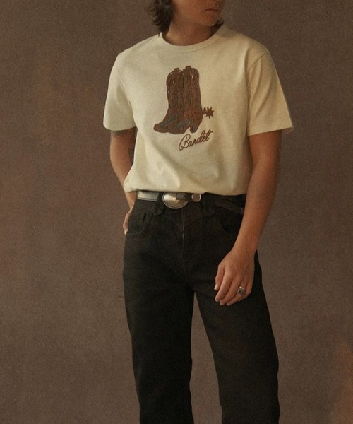CELENA BEATS(セレナビーツ)の「ウエスタンブーツTシャツ(Tシャツ/カットソー・メンズ・ホワイト・XXL/XL/L/M)」の19枚目の写真