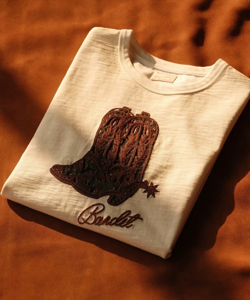 CELENA BEATS(セレナビーツ)の「ウエスタンブーツTシャツ(Tシャツ/カットソー・メンズ・ホワイト・XXL/XL/L/M)」の21枚目の写真