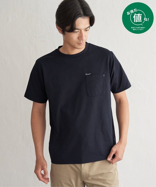 ikka(イッカ)の「【お得だ値】冷感DRY旅するTシャツ(Tシャツ/カットソー・メンズ・ホワイト/ブラック/ネイビー/グレー/オレンジ/グリーン・S/M/L/XL)」の5枚目の写真