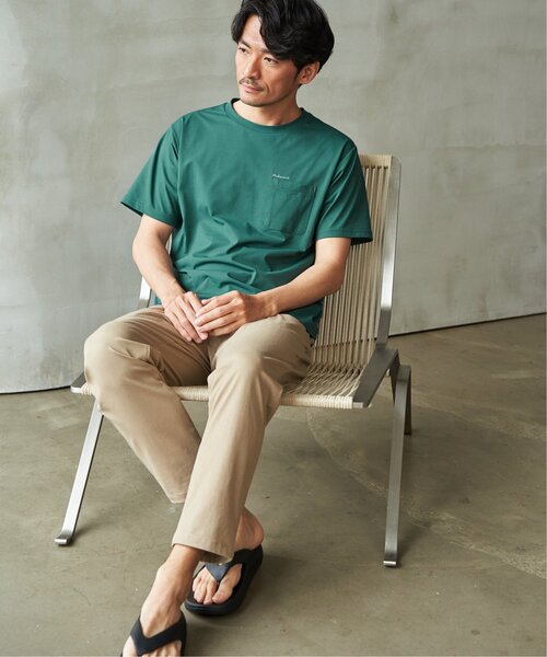 ikka(イッカ)の「【お得だ値】冷感DRY旅するTシャツ(Tシャツ/カットソー・メンズ・ホワイト/ブラック/ネイビー/グレー/オレンジ/グリーン・S/M/L/XL)」の20枚目の写真