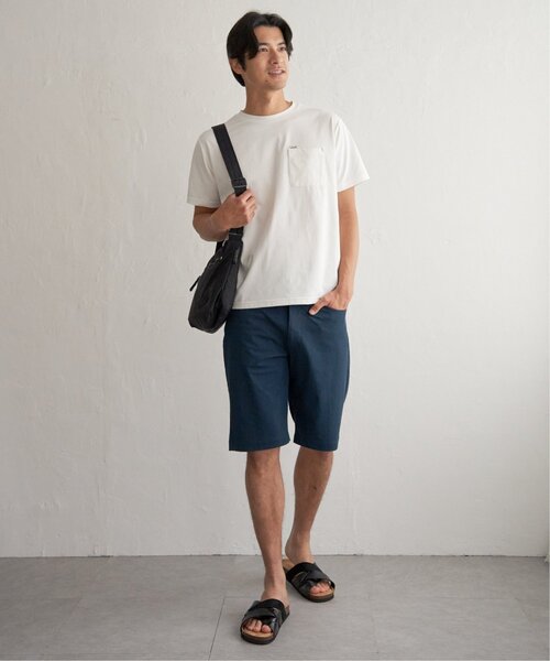 ikka(イッカ)の「【お得だ値】冷感DRY旅するTシャツ(Tシャツ/カットソー・メンズ・ホワイト/ブラック/ネイビー/グレー/オレンジ/グリーン・S/M/L/XL)」の14枚目の写真