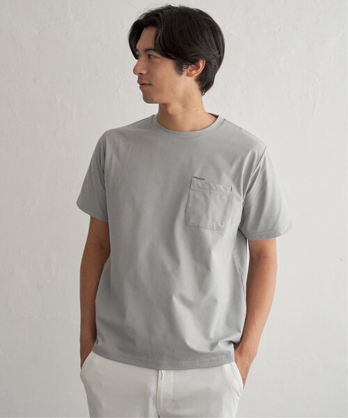 ikka(イッカ)の「【お得だ値】冷感DRY旅するTシャツ(Tシャツ/カットソー・メンズ・ホワイト/ブラック/ネイビー/グレー/オレンジ/グリーン・S/M/L/XL)」の13枚目の写真