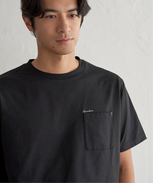 ikka(イッカ)の「【お得だ値】冷感DRY旅するTシャツ(Tシャツ/カットソー・メンズ・ホワイト/ブラック/ネイビー/グレー/オレンジ/グリーン・S/M/L/XL)」の8枚目の写真