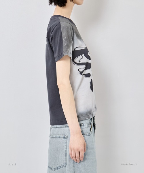tanakadaisuke/タナカダイスケ】Sailor Moon silhouette T-shirt