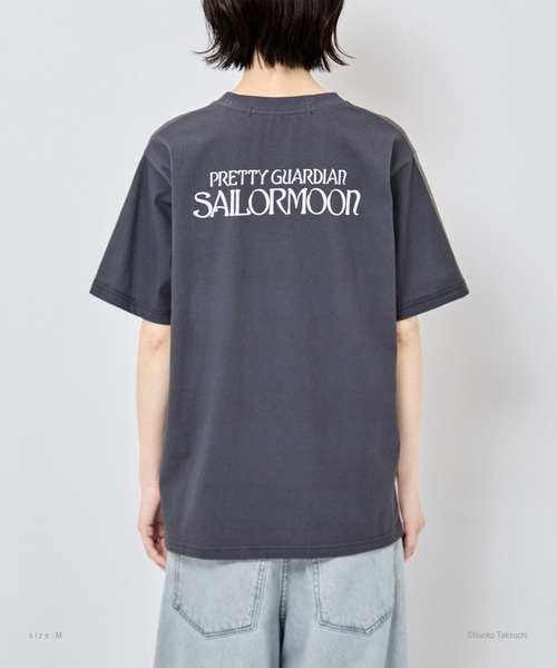 tanakadaisuke(タナカダイスケ)の「【tanakadaisuke/タナカダイスケ】Sailor Moon silhouette T-shirt/セーラ―ムーンシルエットTシャツ(Tシャツ/カットソー・レディース・ブラック・M/S)」の7枚目の写真