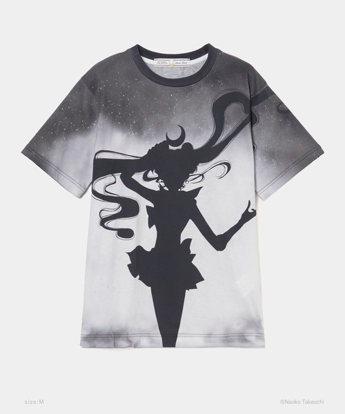 tanakadaisuke(タナカダイスケ)の「【tanakadaisuke/タナカダイスケ】Sailor Moon silhouette T-shirt/セーラ―ムーンシルエットTシャツ(Tシャツ/カットソー・レディース・ブラック・M/S)」の12枚目の写真