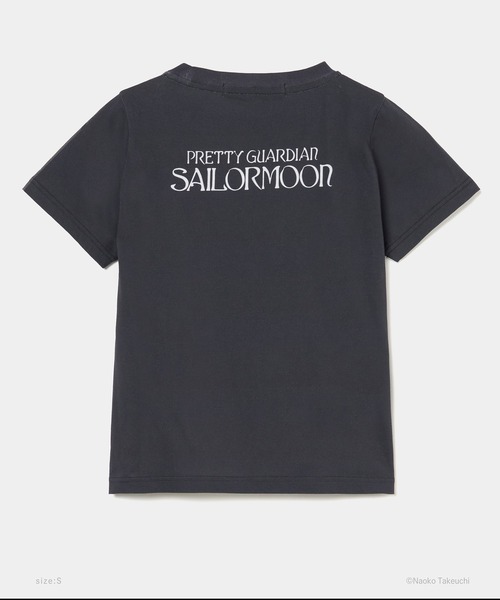 tanakadaisuke(タナカダイスケ)の「【tanakadaisuke/タナカダイスケ】Sailor Moon silhouette T-shirt/セーラ―ムーンシルエットTシャツ(Tシャツ/カットソー・レディース・ブラック・M/S)」の9枚目の写真