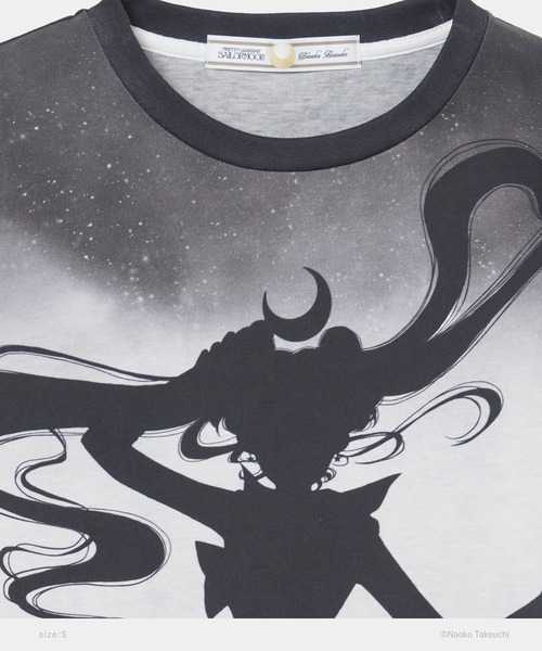 tanakadaisuke(タナカダイスケ)の「【tanakadaisuke/タナカダイスケ】Sailor Moon silhouette T-shirt/セーラ―ムーンシルエットTシャツ(Tシャツ/カットソー・レディース・ブラック・M/S)」の10枚目の写真