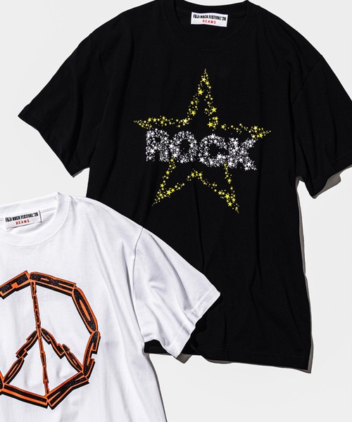 BEAMS(ビームス)の「〈MEN〉FUJI ROCK FESTIVAL'26 / EISUKE HOSHI / ROCK STAR TEE(Tシャツ/カットソー・メンズ・ブラック・M/L/XL/XXL)」の1枚目の写真