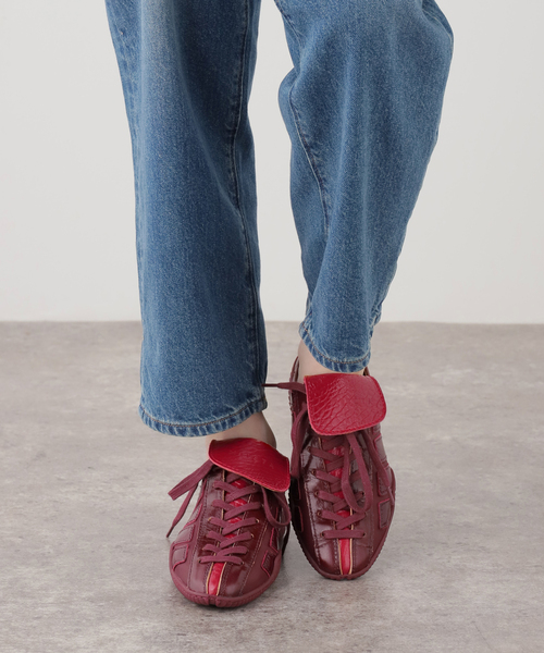 miista(ミスタ)の「Miista / ミスタ Nikoletta Burgundy Sneakers(スニーカー・レディース・ボルドー・37)」の3枚目の写真