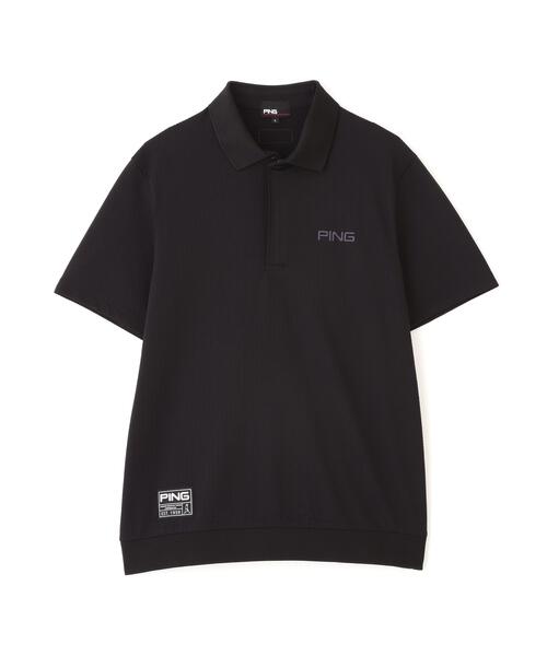 PING(ピン)の「【PING APPAREL】PEサッカー半袖ポロシャツ <GOLD> (MENS)(ポロシャツ・メンズ・ブラック/ホワイト/イエロー・M/S/L/LL/LL1)」の8枚目の写真