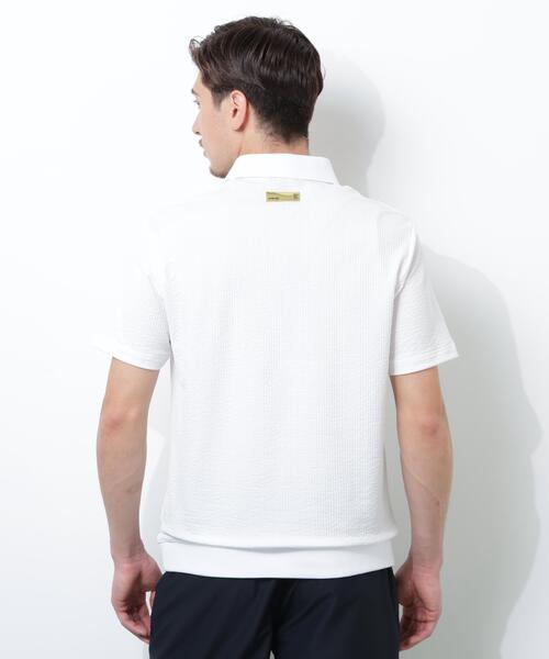 PING(ピン)の「【PING APPAREL】PEサッカー半袖ポロシャツ <GOLD> (MENS)(ポロシャツ・メンズ・ブラック/ホワイト/イエロー・M/S/L/LL/LL1)」の11枚目の写真