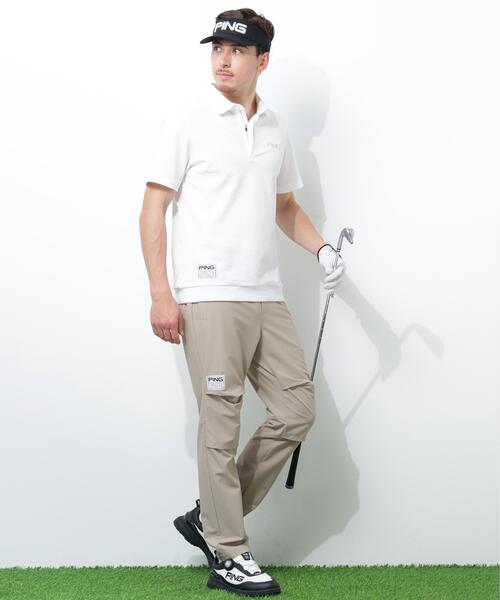 PING(ピン)の「【PING APPAREL】PEサッカー半袖ポロシャツ <GOLD> (MENS)(ポロシャツ・メンズ・ブラック/ホワイト/イエロー・M/S/L/LL/LL1)」の13枚目の写真