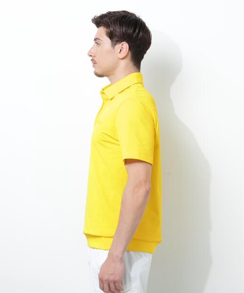 PING(ピン)の「【PING APPAREL】PEサッカー半袖ポロシャツ <GOLD> (MENS)(ポロシャツ・メンズ・ブラック/ホワイト/イエロー・M/S/L/LL/LL1)」の19枚目の写真