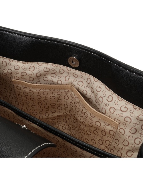 Guess（ゲス）の「ANGELICA Carryall（トートバッグ・レディース・ブラウン/ブラック・ONE SIZE）」の7枚目の写真